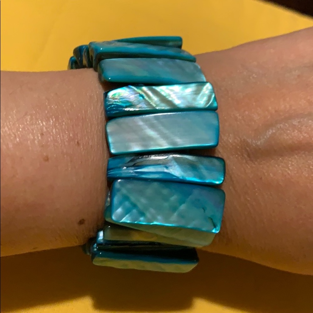 Blue bracelet